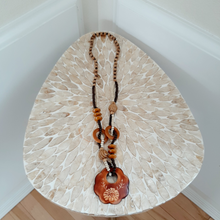 Load image into Gallery viewer, Wood Bead Necklace
